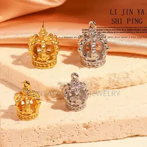 Royal Crown Pendant Necklace