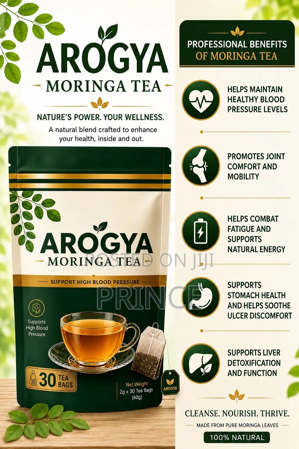 Organic Moringa Tea