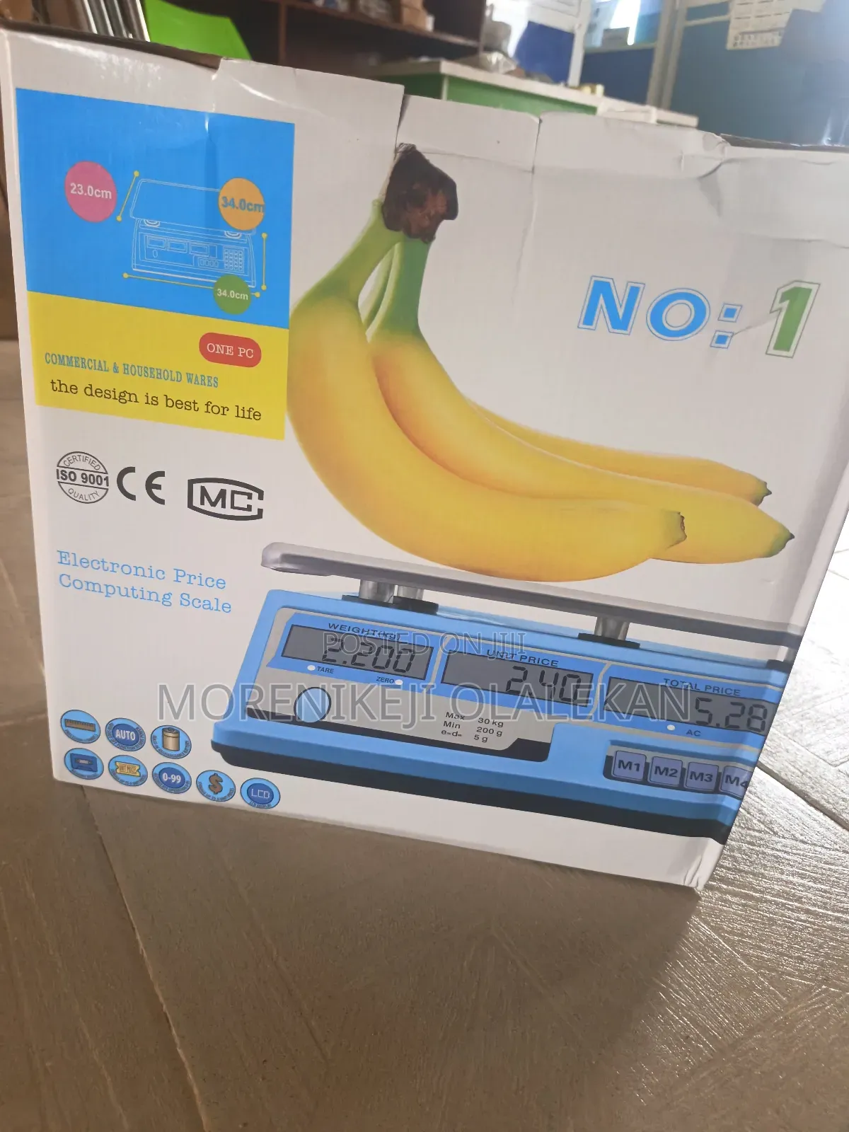 Pricing Scale 40kg