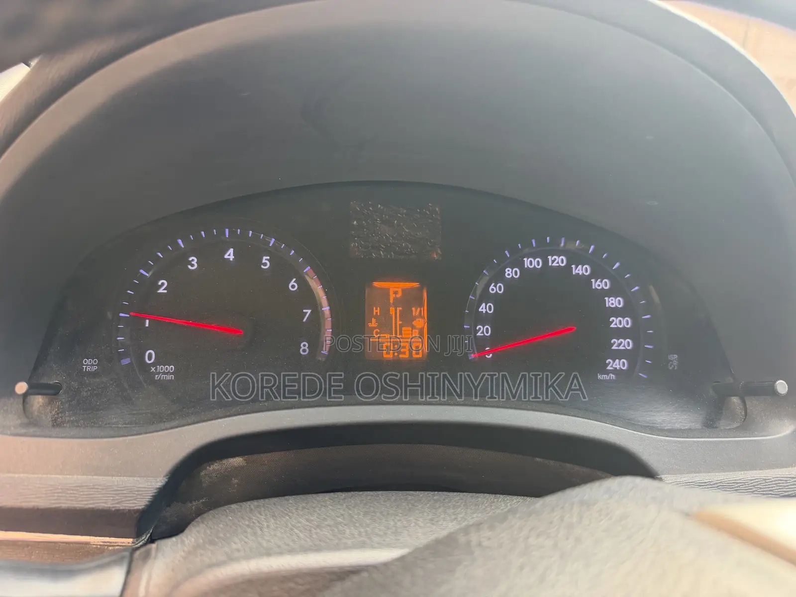 Toyota Avensis 2.0 Advanced Automatic 2012 Gray