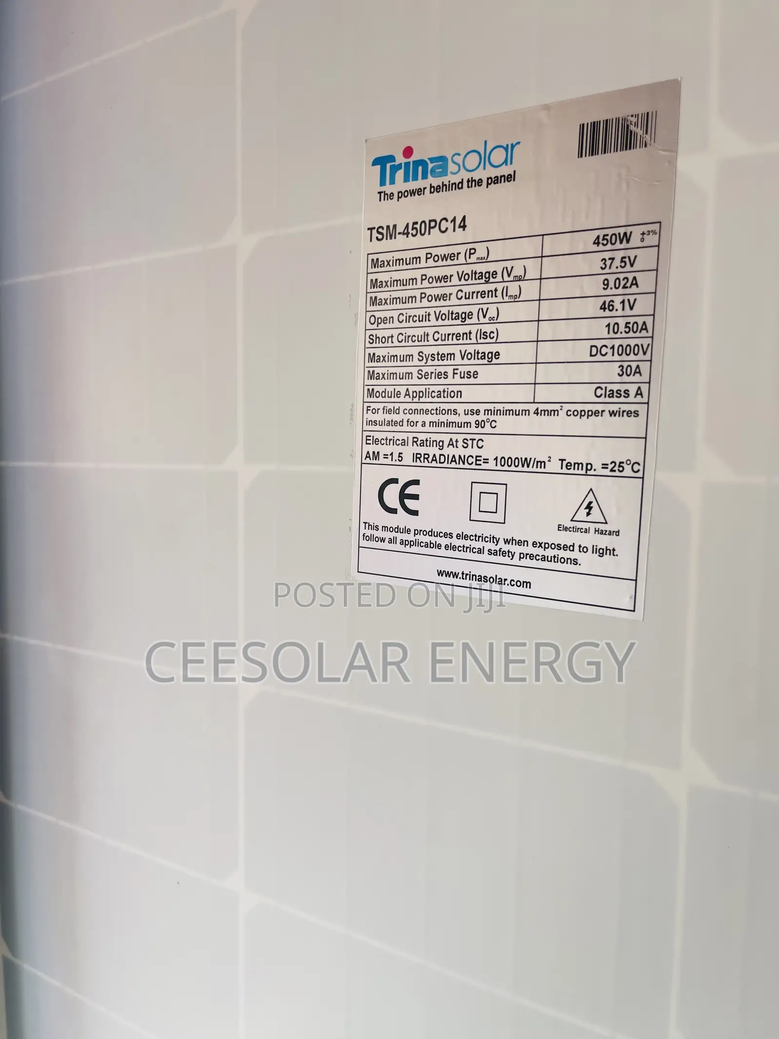 450w Solar Panels