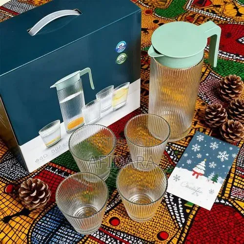 5-Piece Large Glass Cups