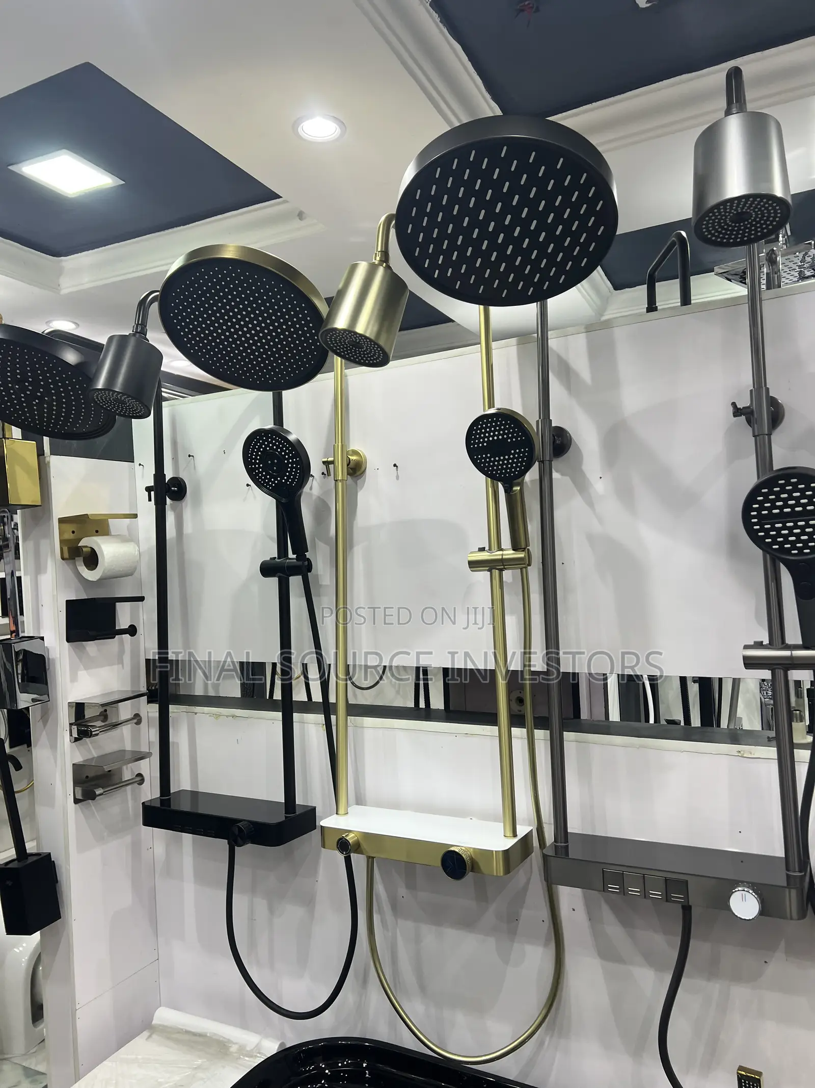 Thermostatic Multifunction Shower System