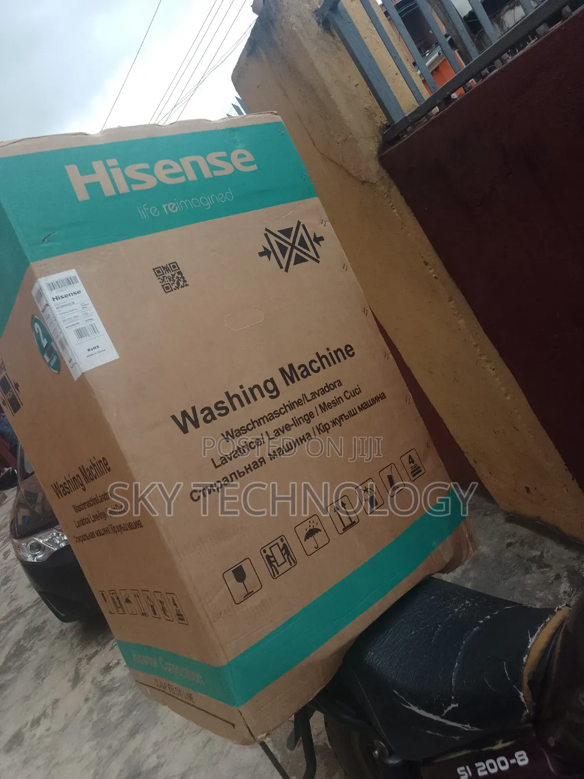 Hisense 9KG Fully Automatic Top Load Washing Machine –High Performance