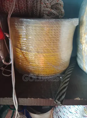 Yellow Polypropylene Strapping Rope