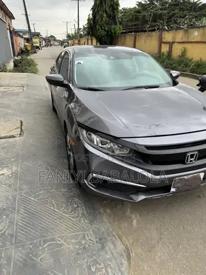 Honda Civic LX Sedan 2019 Gray