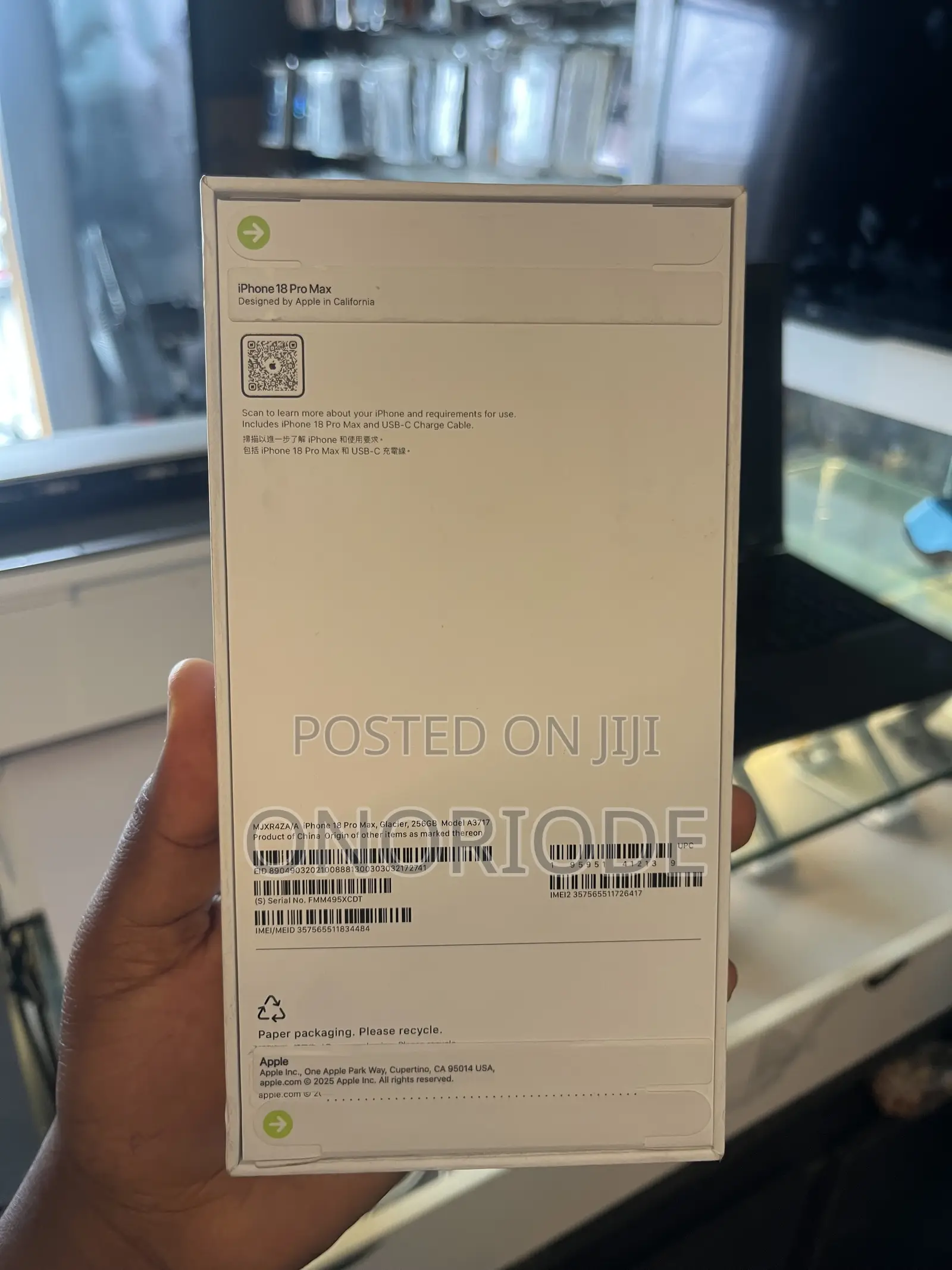 New Apple iPhone 18 Pro Max 256 GB