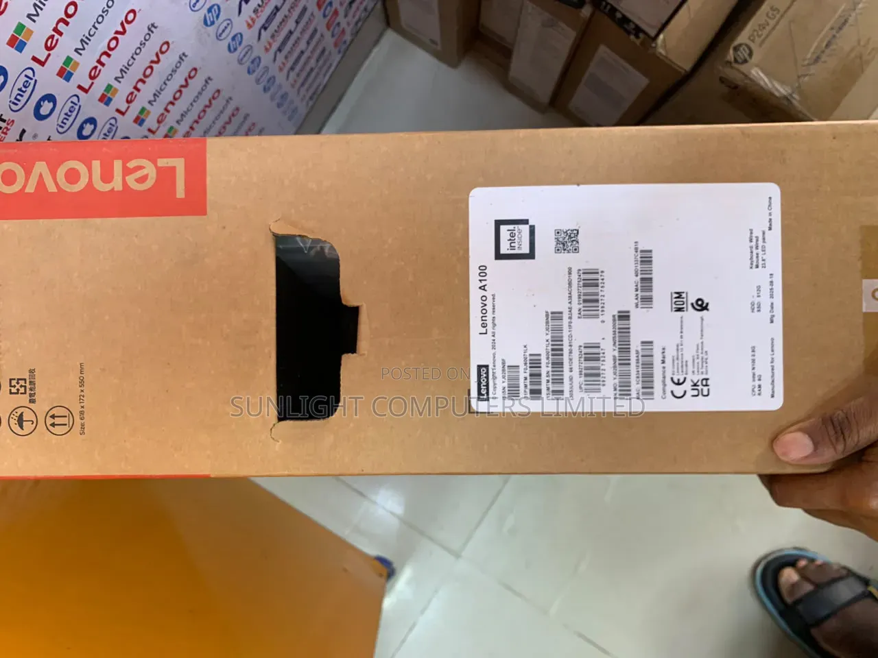 New Desktop Computer Lenovo 8GB Intel SSD 512GB