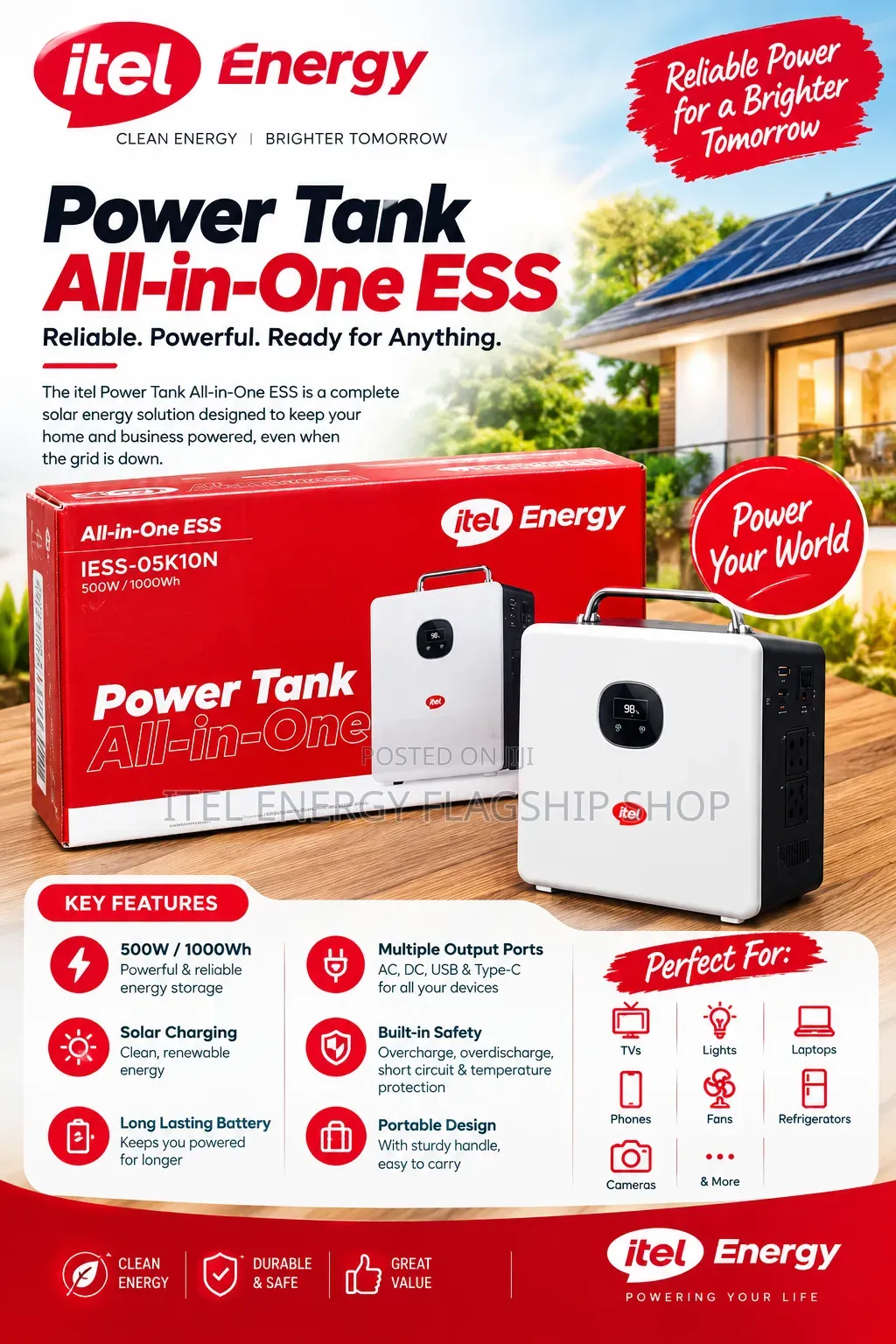 Itel 500w Power Tank