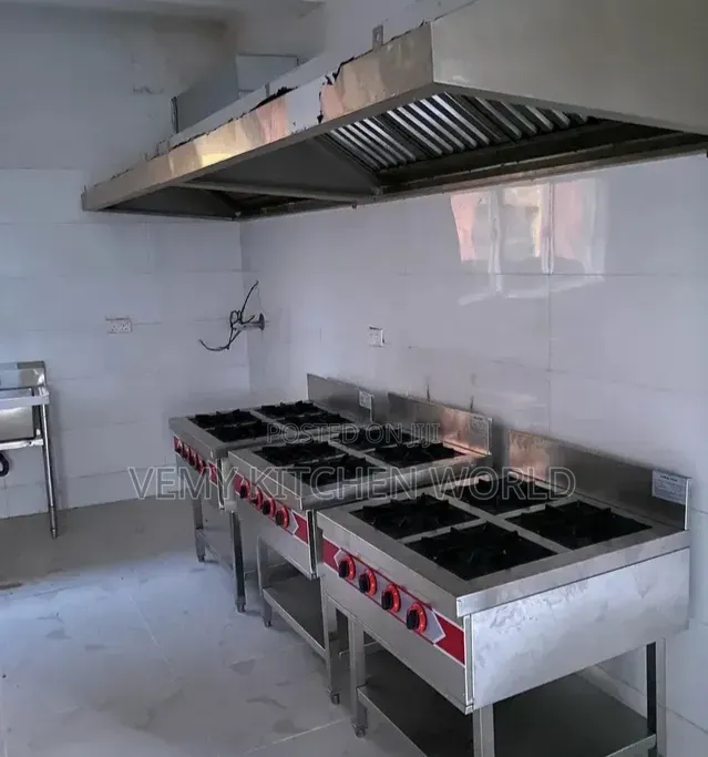 Gas Cooker 4burners Industrial