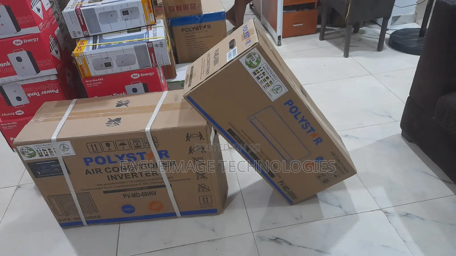 Energy Saving 1HP Polystar PV-MD-09-INV Split AC