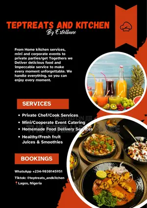 Private Chef/Cook Services