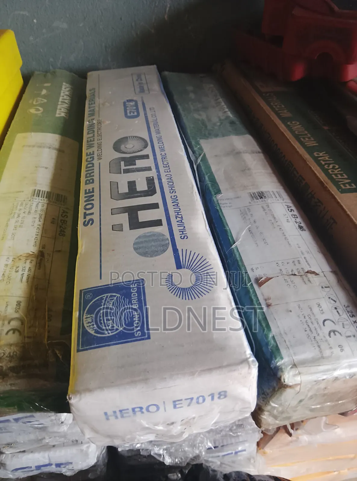 Hero E7018 Low-Hydrogen Welding Electrodes