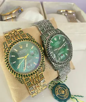 Stone Rolex Watch