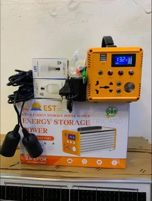 300W Portable Solar Energy Storage System Kit