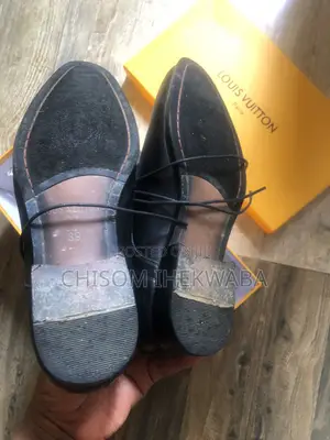 Black LV Shoe