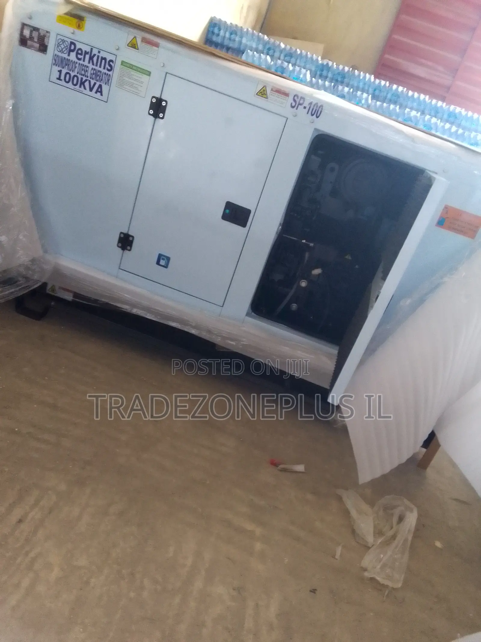 Perkins 100KVA Soundproof Backup Generator