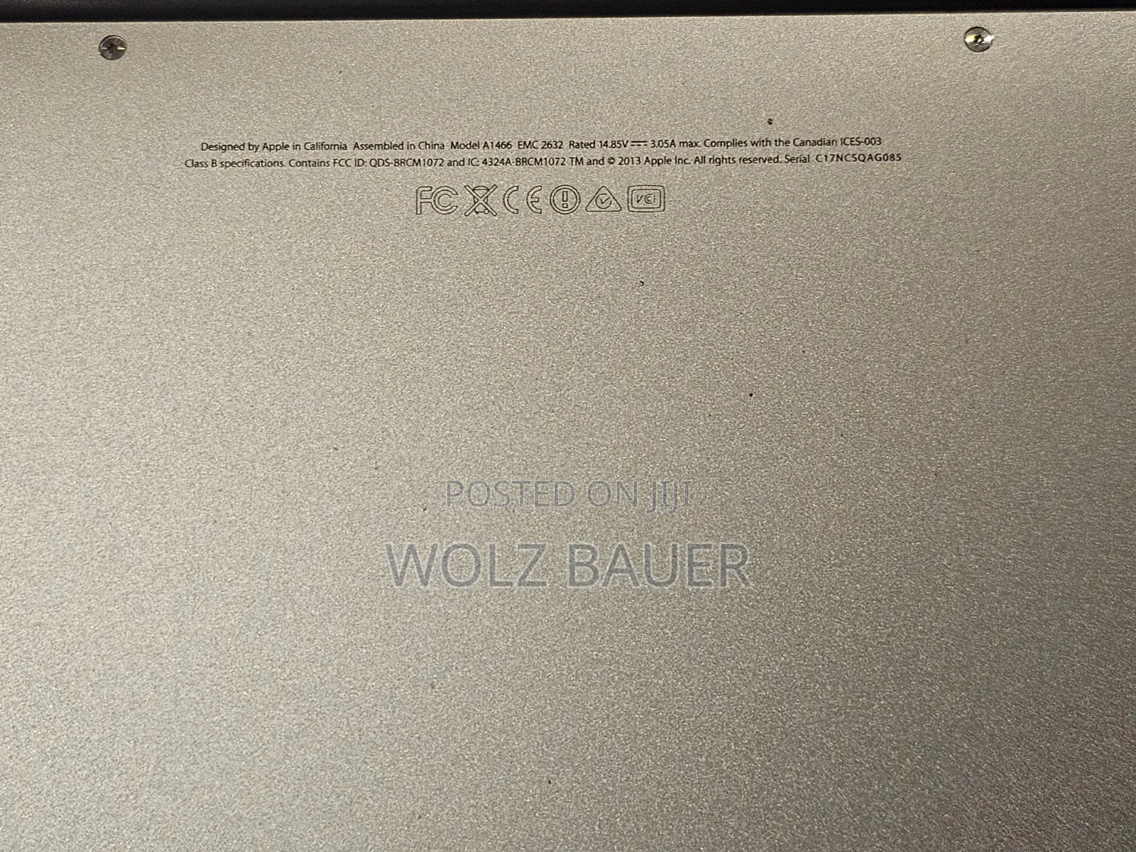 Laptop Apple MacBook 2015 4GB Intel Core i5 SSD 128GB
