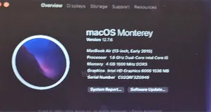 Laptop Apple MacBook 2015 4GB Intel Core i5 SSD 128GB