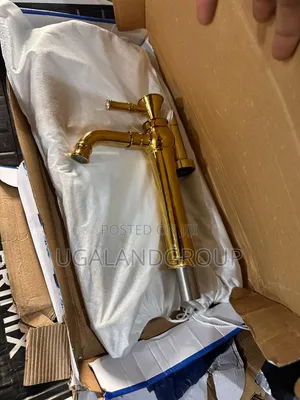 Vintage Gold Tall Basin Tap