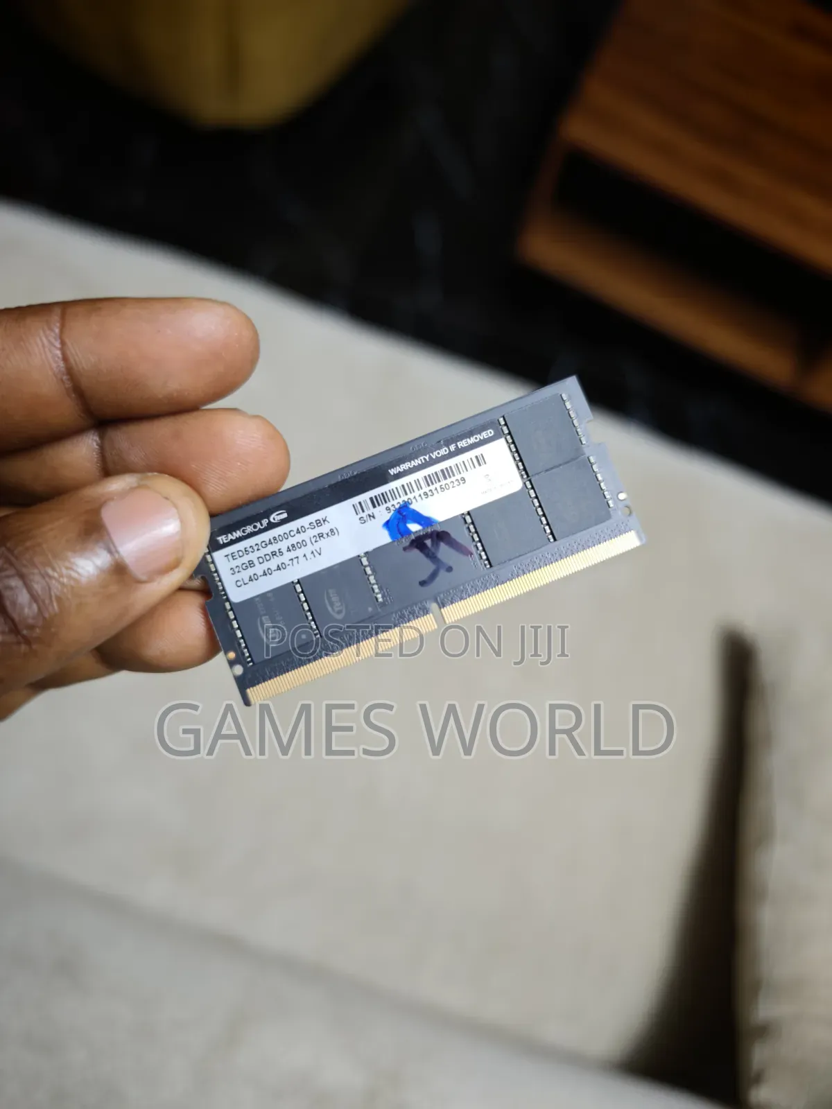 32gb DDR5 4800Mhz Ram