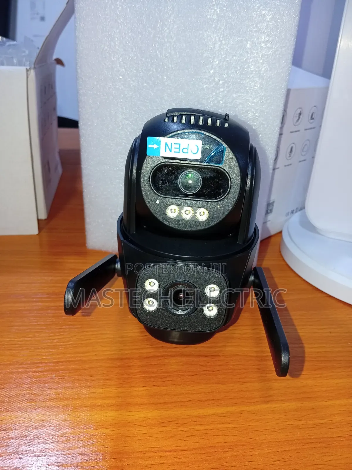 Solar Powered Double-Lens Camera