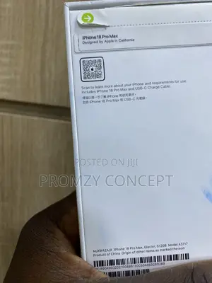 New Apple iPhone 18 Pro Max 512 GB Blue