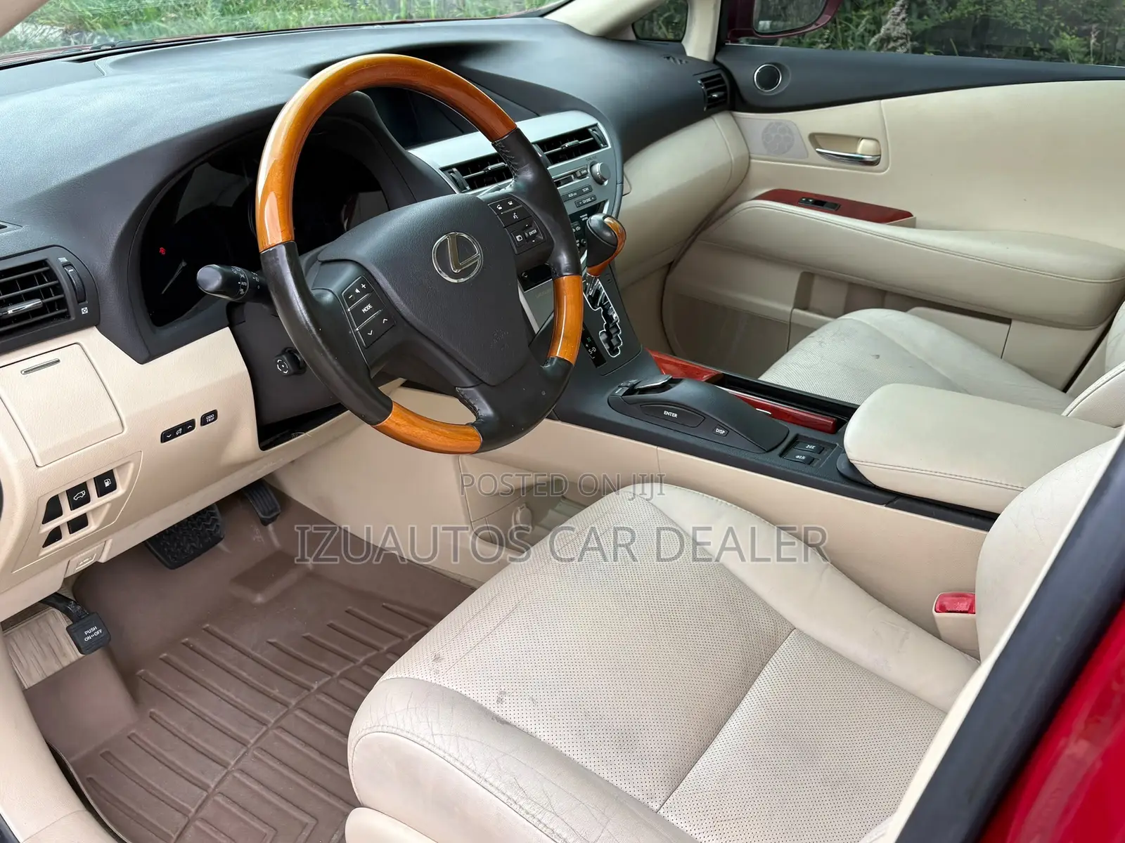 Lexus RX 350 2011 Red