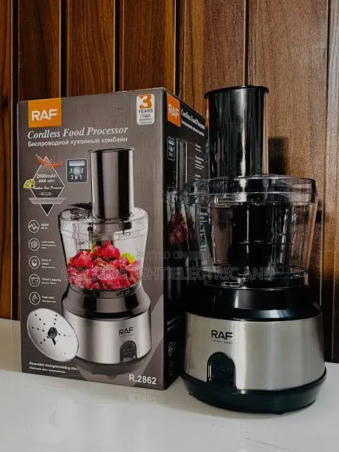 RAF 3-in-1 Cordless Food Processor (Model R.2862)