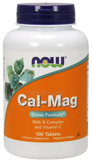 NOW Cal-Mag Stress Formula (100 Tablets)