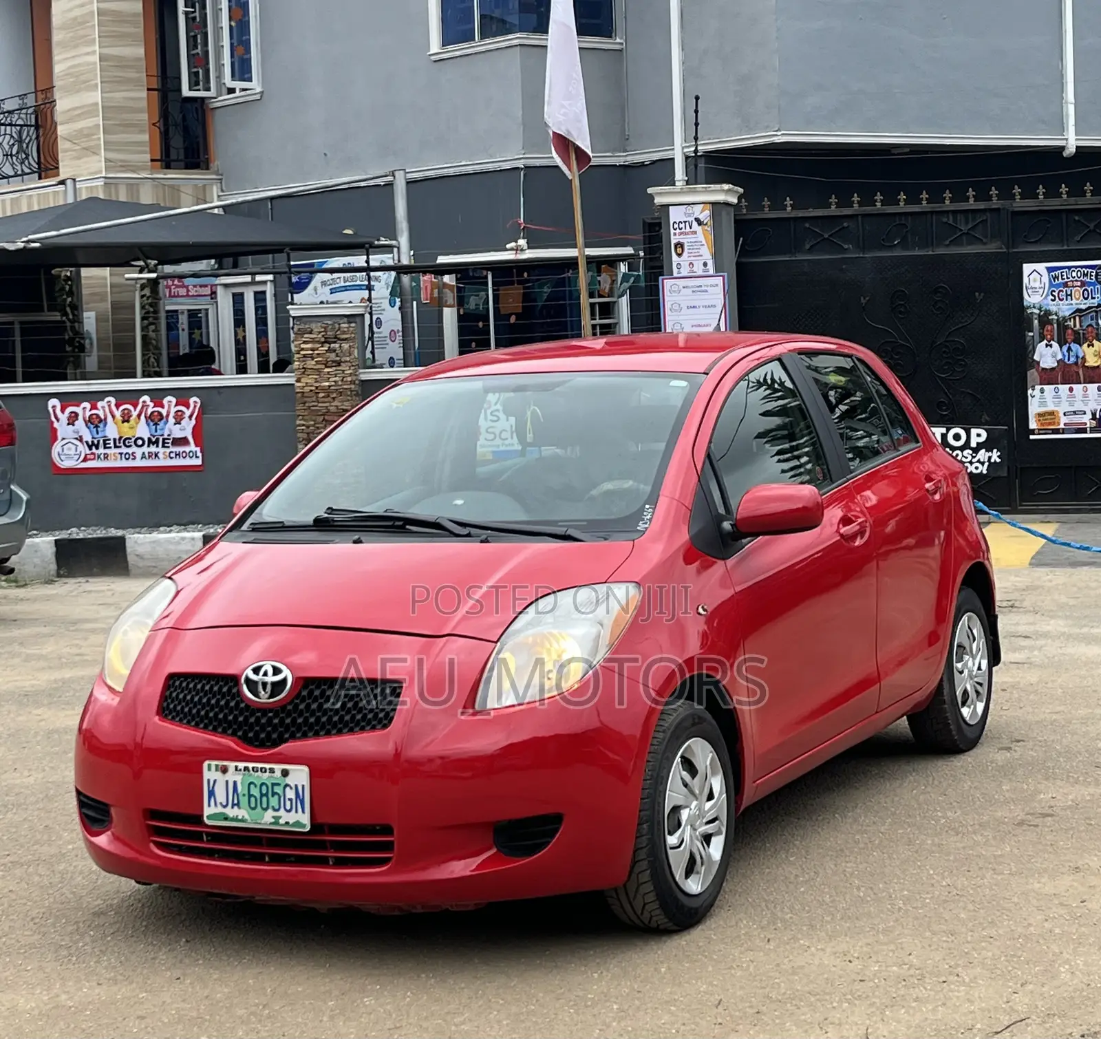 Toyota Yaris 2006 Red
