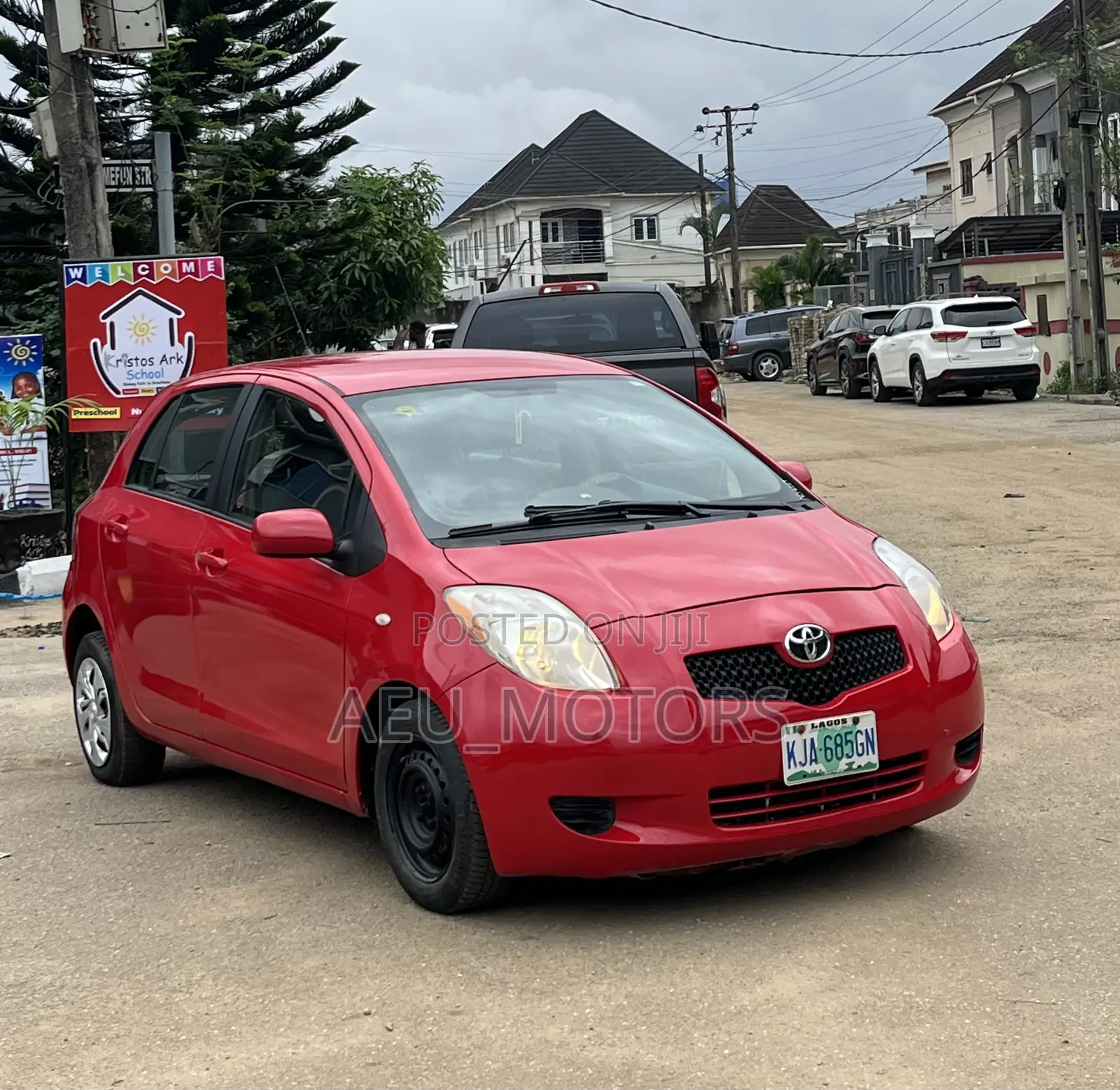 Toyota Yaris 2006 Red