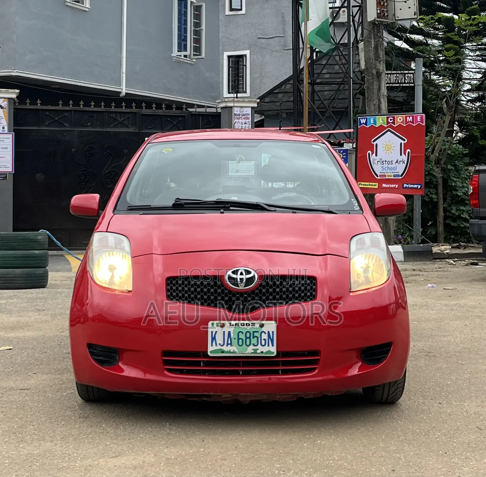 Toyota Yaris 2006 Red