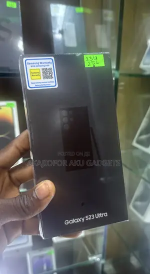 New Samsung Galaxy S23 Ultra 256 GB Black