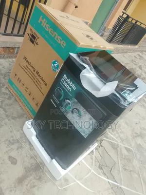 Hisense 9KG Top Loader Washing Machine – Smart Wash Technology