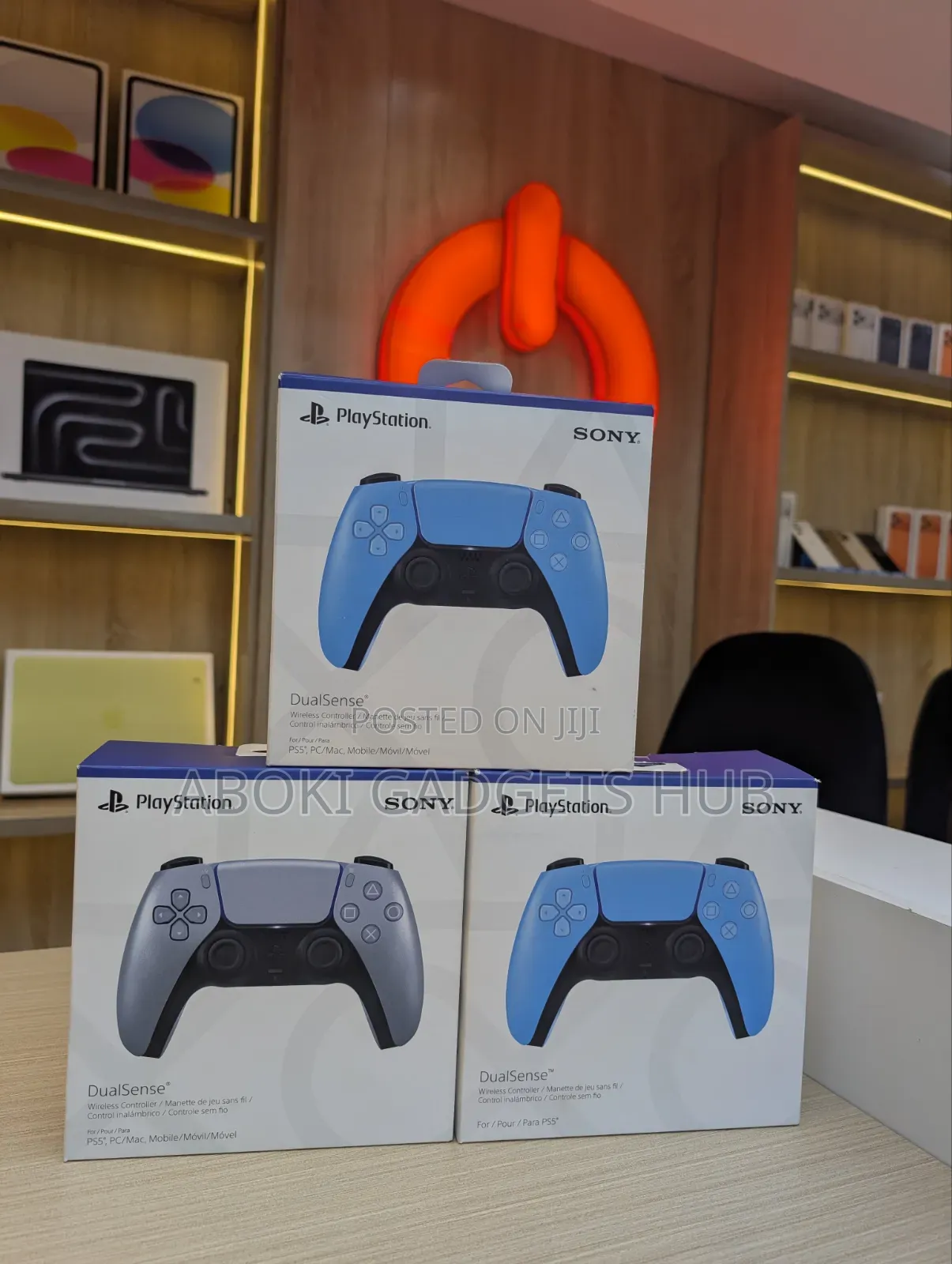 Ps5 Gaming Pad DualSense Wireless Controller (Blue and Grey)