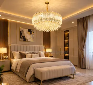 Crystal Dining Room Chandelier Fixture Lustre Modern Crystal