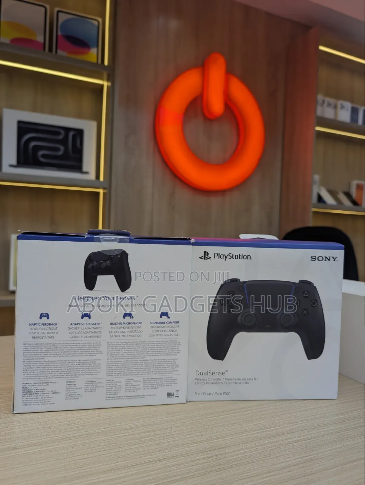 Ps5 Gaming Pad DualSense Wireless Controller (Black Color)