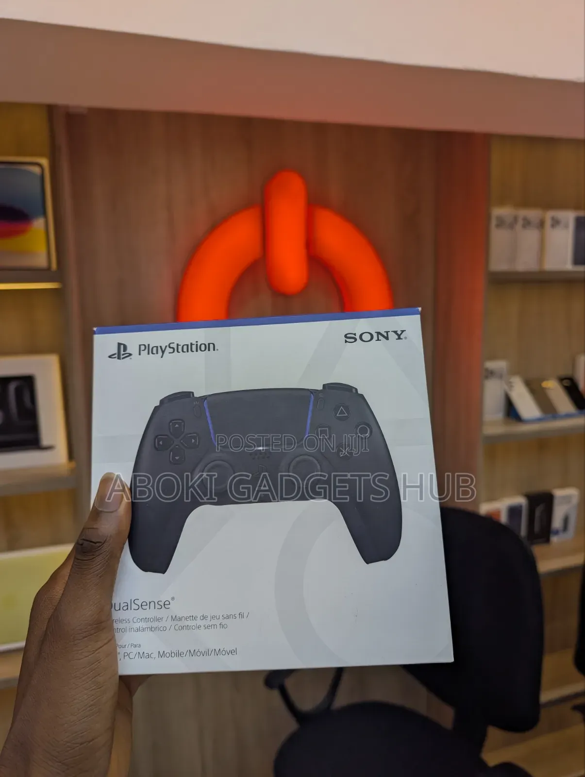 Ps5 Gaming Pad DualSense Wireless Controller (Black Color)