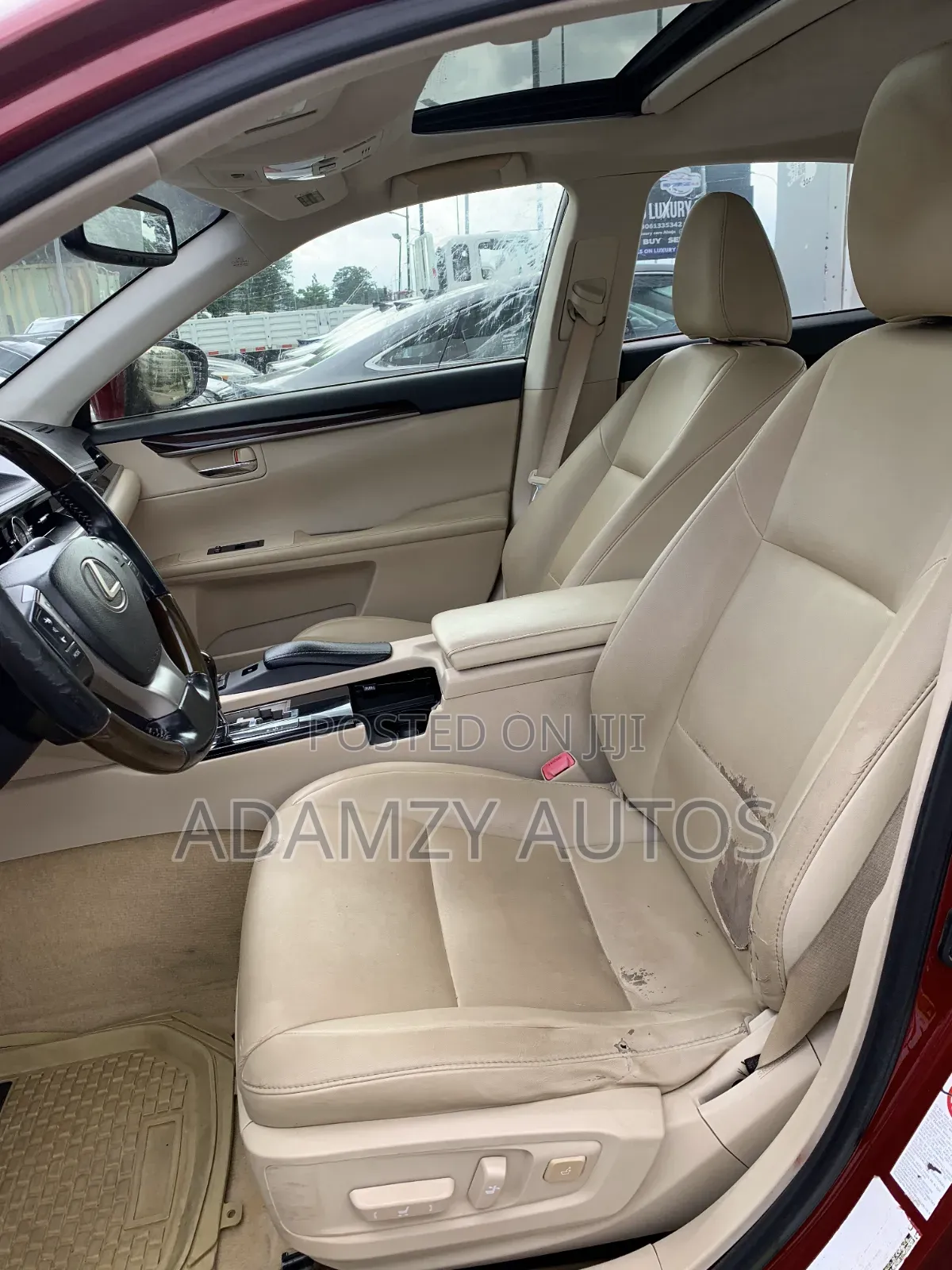 Lexus ES 2013 Red