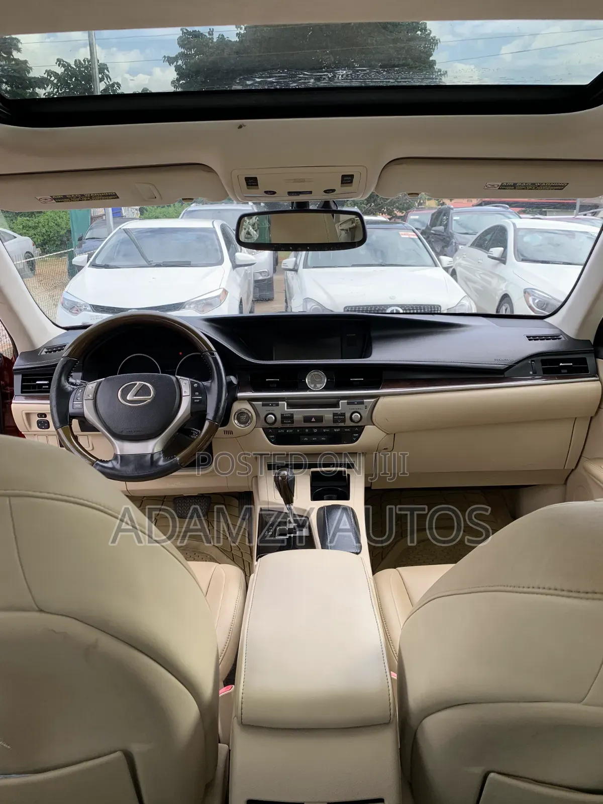 Lexus ES 2013 Red