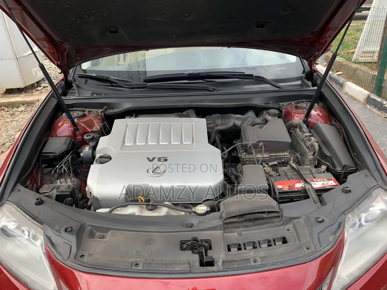 Lexus ES 2013 Red