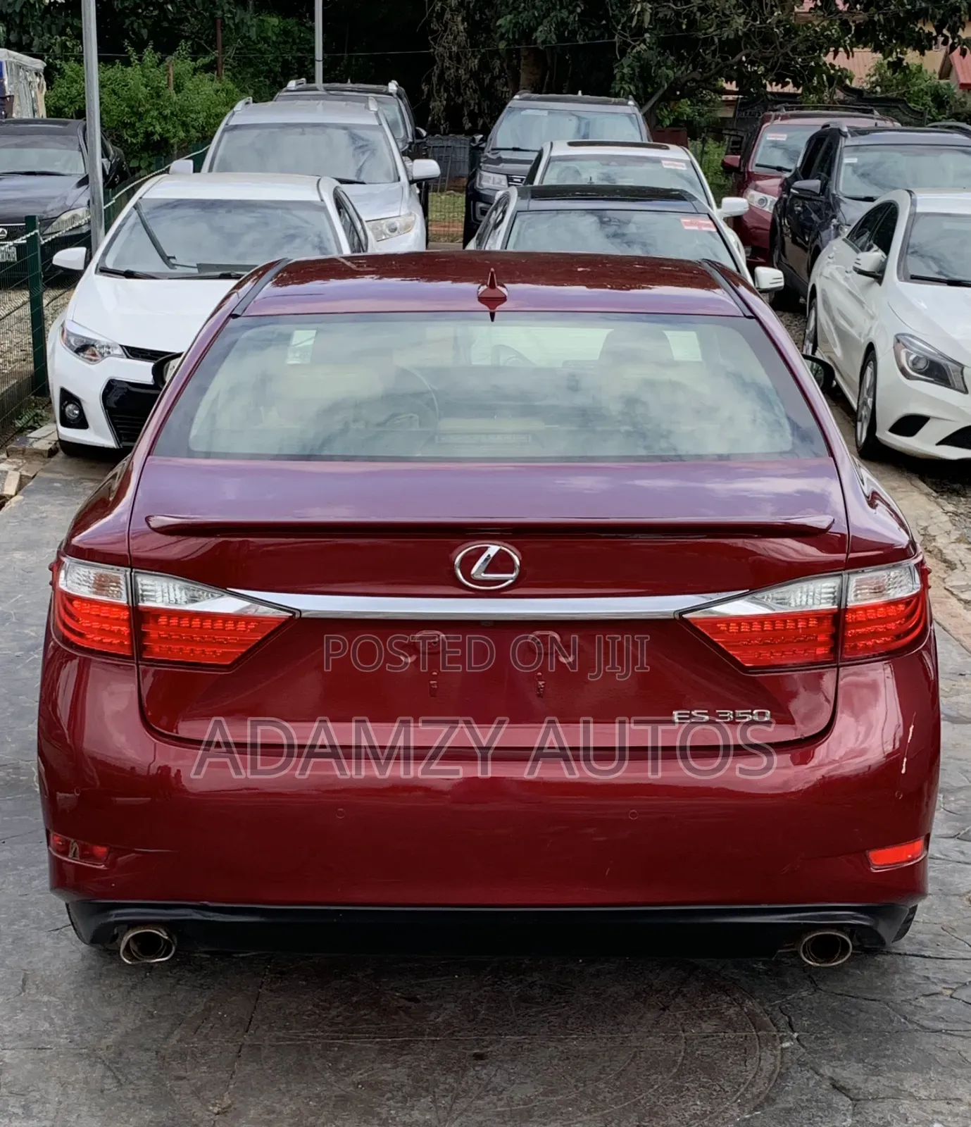 Lexus ES 2013 Red