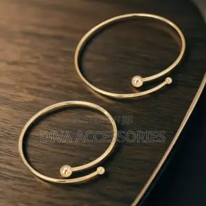 Gold Plated Arm Ring Bangle