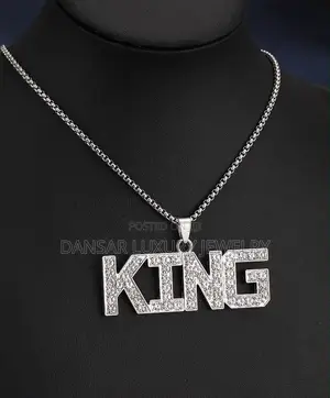 KING Rhinestone Statement Necklace