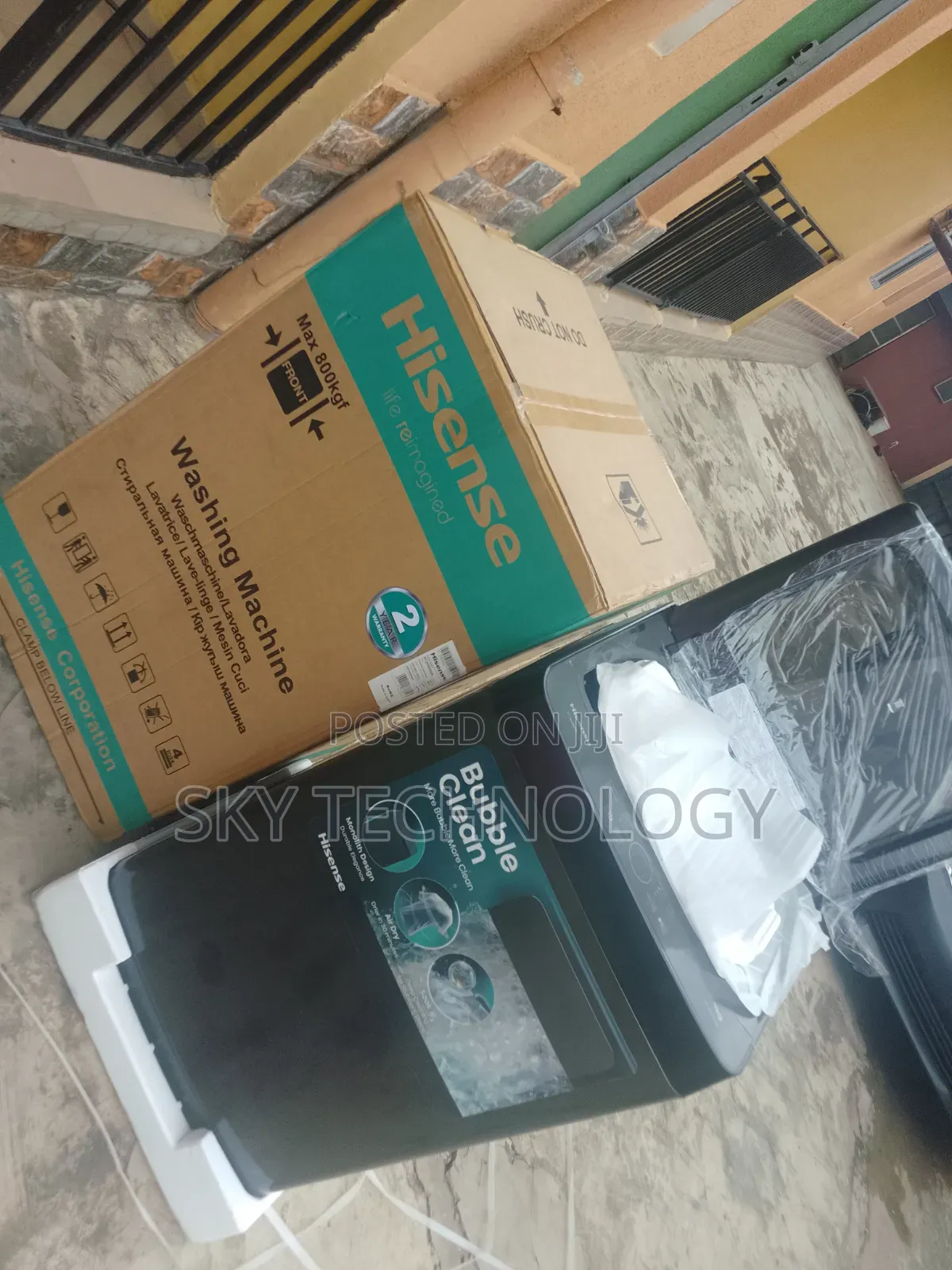 Hisense 9KG Smart Top Load Washing Machine – Multiple Wash Programs