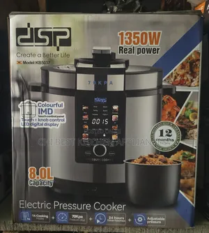 DSP 8L Electric Pressure Cooker