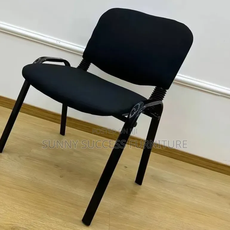 Black Visitor Office Chair