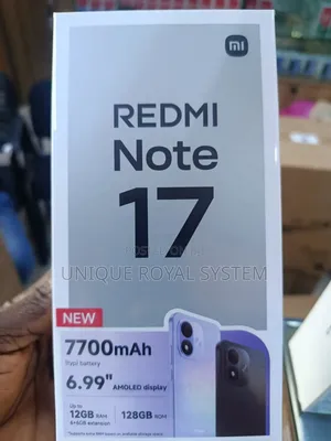New Xiaomi Redmi Note 17 128 GB