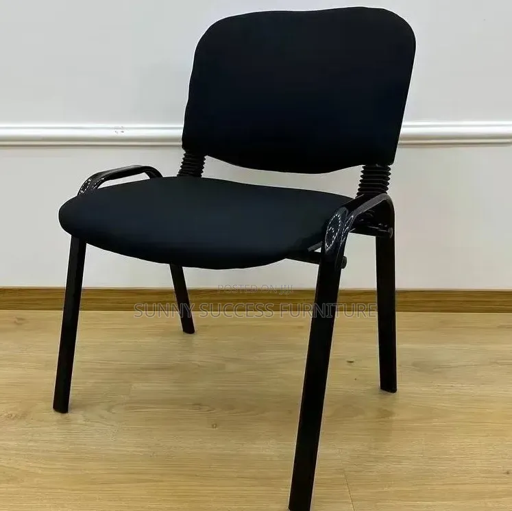 Black Visitor Office Chair
